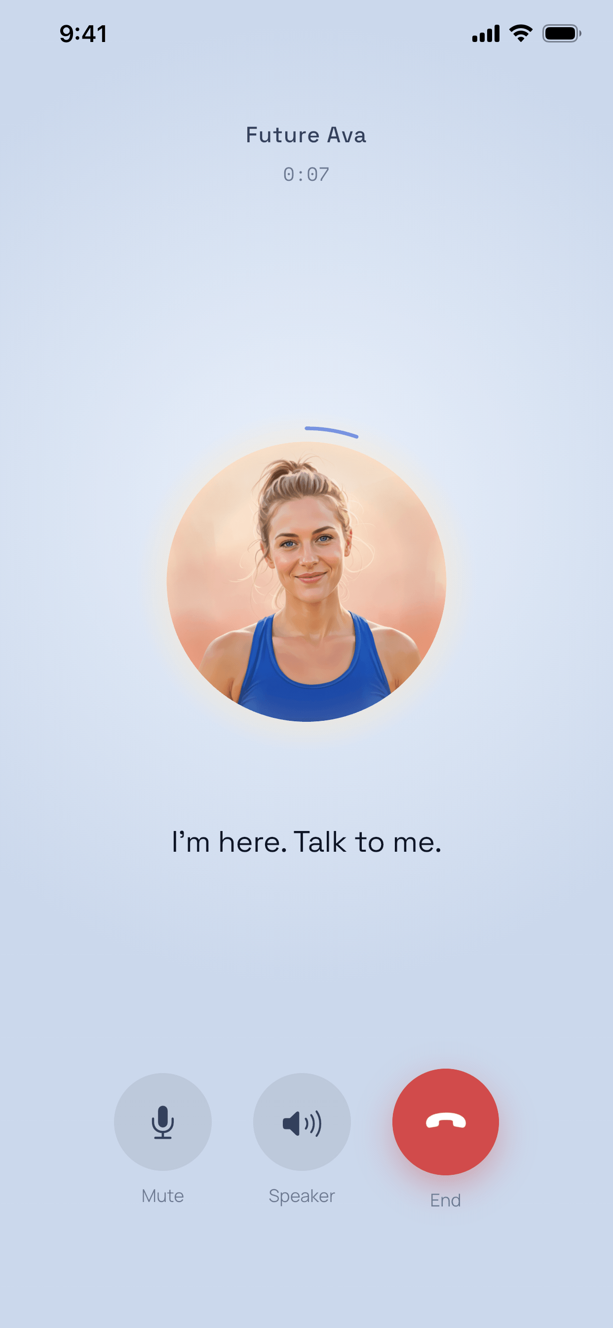 Live Your Echo call with Future Ava